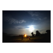 necro moon foto afdruk (Voorkant)