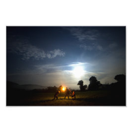 necro moon foto afdruk