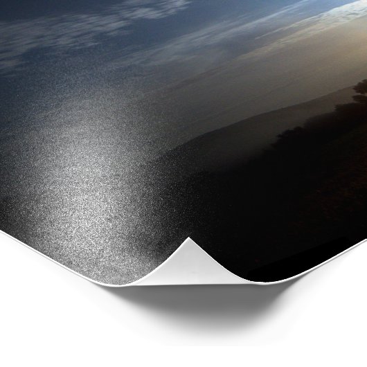 necro moon foto afdruk (Hoek)