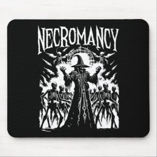 Necromancer - griezelig monster Halloween Lov Muismat