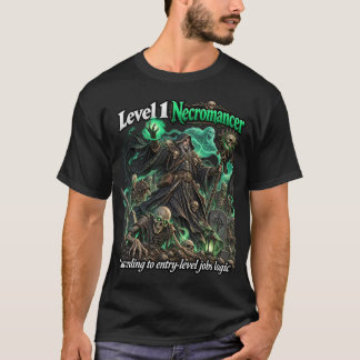 Necromancer voor beginners t-shirt