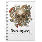 Necromancer vrienden notitieboek (Voorkant)