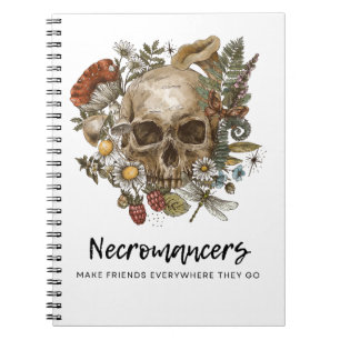 Necromancer vrienden notitieboek