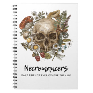Necromancer vrienden notitieboek