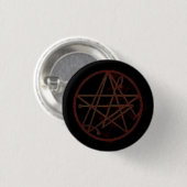Necromancer's zegel ronde button 3,2 cm (Voorkant /achterkant)