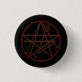 Necromancer's zegel ronde button 3,2 cm (Voorkant)