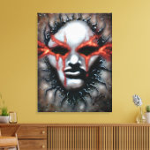 Necromastie Canvas Afdruk (Insitu (Woonkamer))