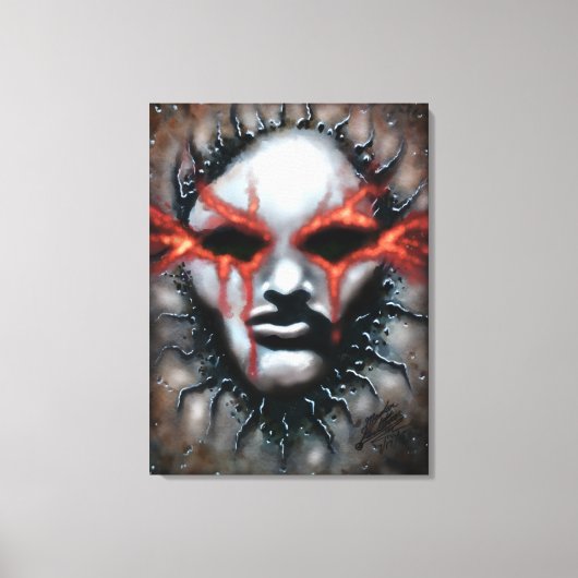 Necromastie Canvas Afdruk (Voorkant)