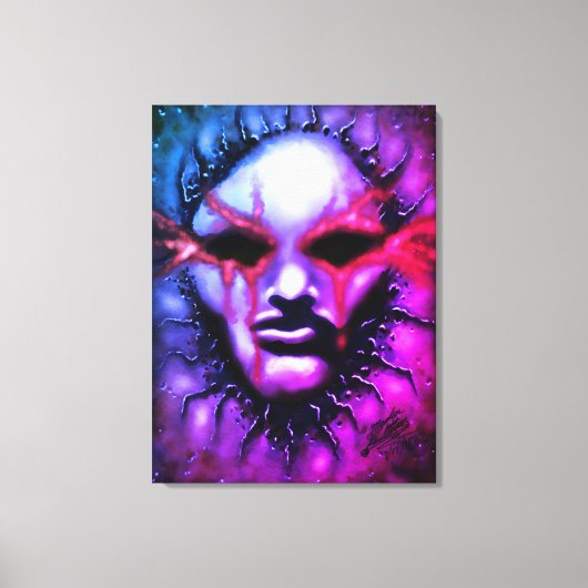 Necromastie Canvas Afdruk (Voorkant)