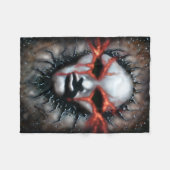 Necromastie Fleece Deken (Voorkant (Horizontaal))