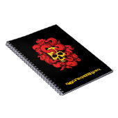 Necronomicon-laptop met schedel en tentakels notitieboek (Rechterzijde)