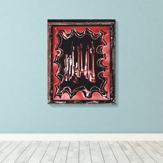 Necropolis Canvas Afdruk (Insitu (Houten vloer))