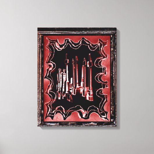 Necropolis Canvas Afdruk (Voorkant)