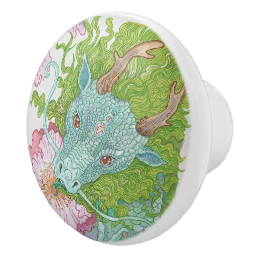 Nectar Dragon Keramische Knop (Rechts)