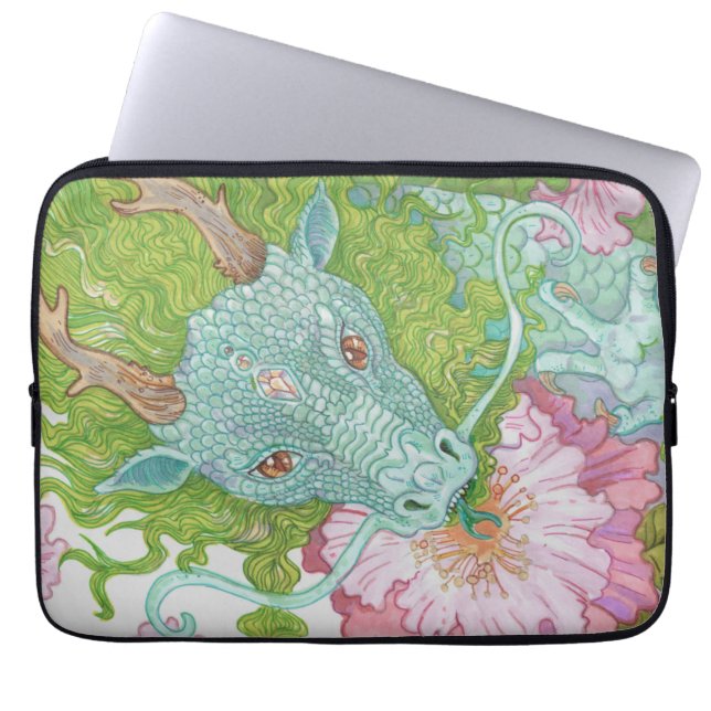 Nectar Dragon Laptop Sleeve (Voorkant)