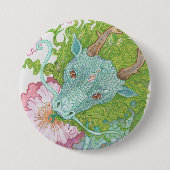 Nectar Dragon Ronde Button 7,6 Cm (Voorkant)
