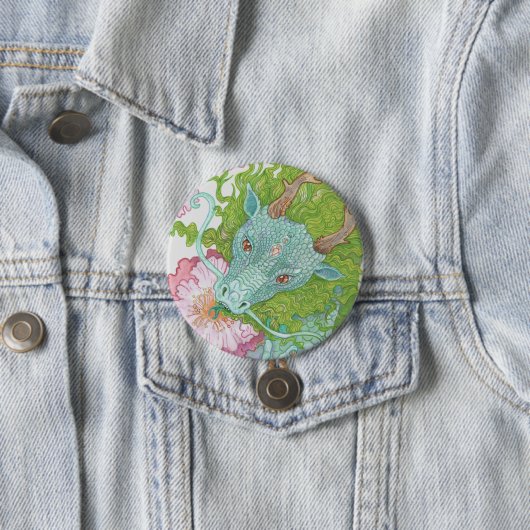 Nectar Dragon Ronde Button 7,6 Cm (In situ)