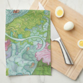 Nectar Dragon Theedoek (Quarter Fold)