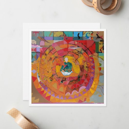 Nectar Flat Notitiekaartje (Voorkant / Achterkant in situ)