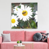 Nectar vinden canvas afdruk (Insitu (Woonkamer))