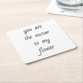 Nectar voor mijn Onderzetter met aanlooppapier (Schuin)