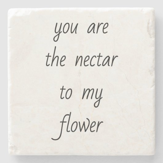 Nectar voor mijn Onderzetter van de blote marmer (Voorkant)