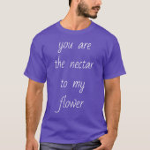 Nectar voor mijn ventilator, basisch donker T-shir T-shirt (Voorkant)