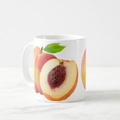 Nectarine perziken koffiemok (Voorkant links)