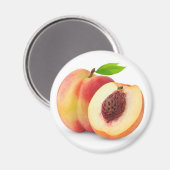 Nectarineperzik Magneet (Voorkant / Achterkant)