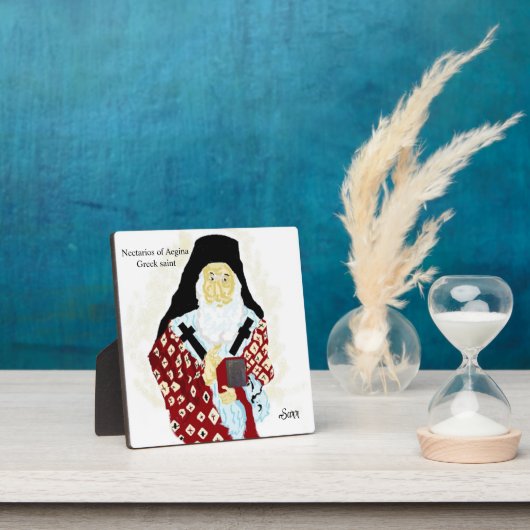  Nectarios of Aegina Greek saint Fotoplaat (Insitu)