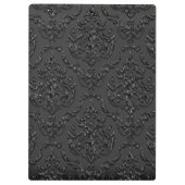 Nector Bloemen Elegant Monogram Klembord (Achterkant)