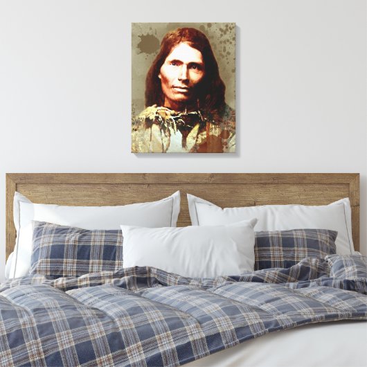 Ned Christie Canvas Afdruk (Insitu (Slaapkamer))