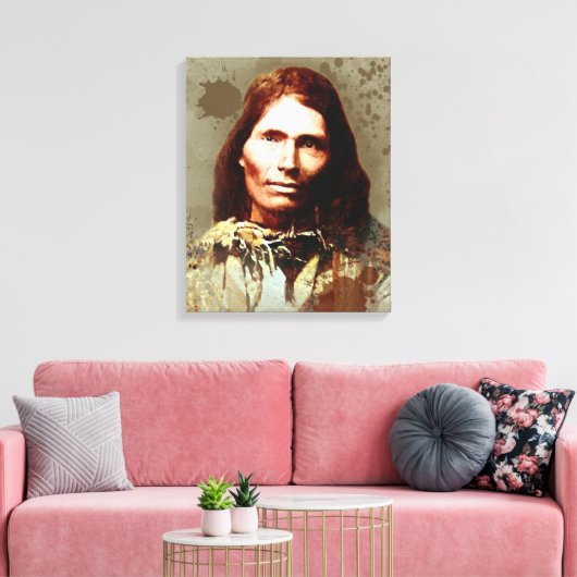 Ned Christie Canvas Afdruk (Insitu (Woonkamer))