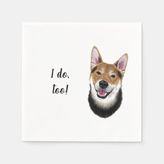 Ned Custom Cocktail Napkin Servet (Voorkant)