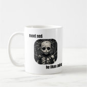 Ned en koffie (of thee) koffiemok (Links)