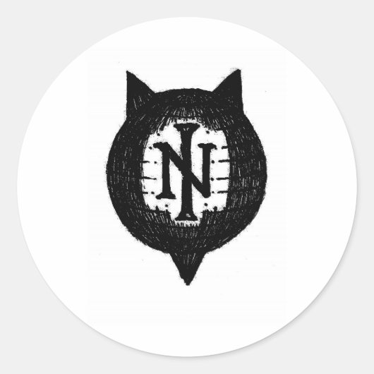 Ned Industries Ronde Sticker (Voorkant)