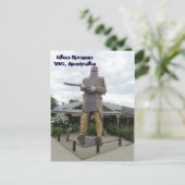 Ned Kelly Briefkaart (Staand voorkant)