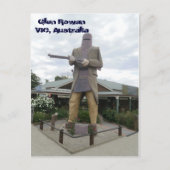 Ned Kelly Briefkaart (Voorkant)