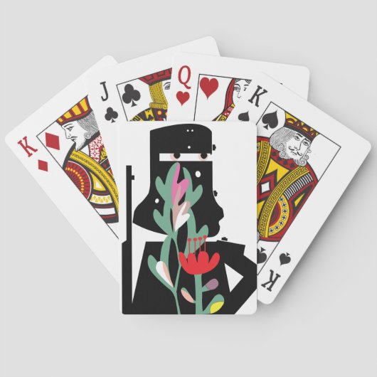 Ned Kelly, de laatste struik. Pokerkaarten (Achterkant)