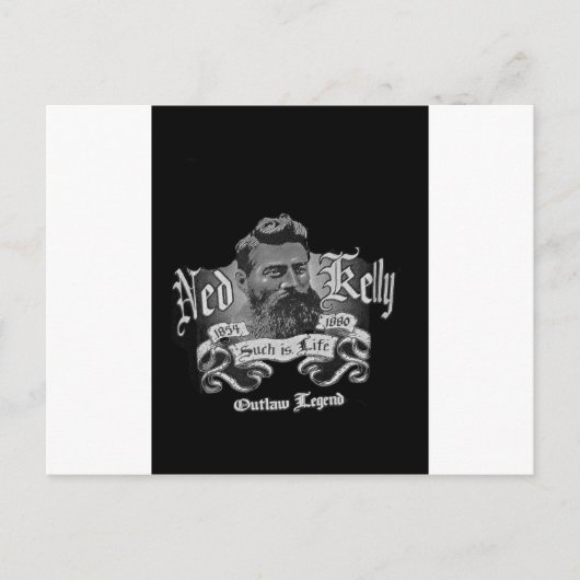 Ned Kelly - Een Australisch Legend Briefkaart (Voorkant)