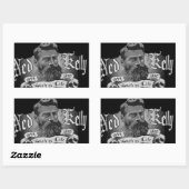 Ned Kelly - Een Australisch Legend Rechthoekige Sticker (Vel)