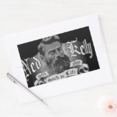 Ned Kelly - Een Australisch Legend Rechthoekige Sticker (Envelop)