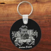 Ned Kelly - Een Australisch Legend Sleutelhanger (Voorkant)