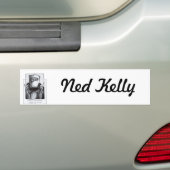 Ned Kelly (Gezocht Poster) Bumpersticker (Op auto)