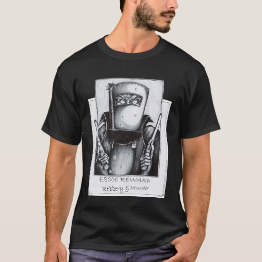 Ned Kelly: Gezocht T-shirt (Voorkant)