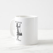 Ned Kelly Helmet Koffiemok (Voorkant links)