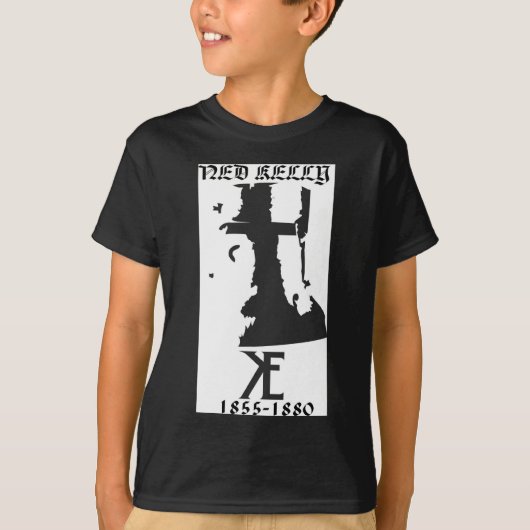 Ned Kelly Helmet T-shirt (Voorkant)