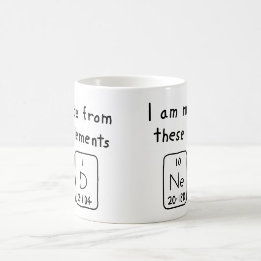 Ned periodieke lijstnaam mok (Center)