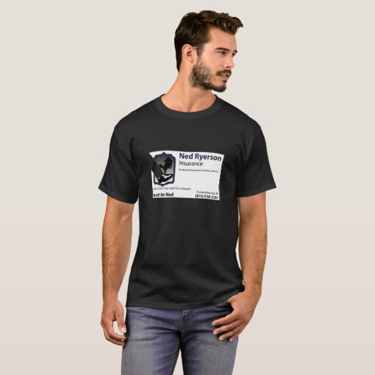 Ned Ryerson Insurance T-shirt (Voorkant volledig)