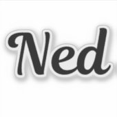 Ned Sticker (Voorkant)